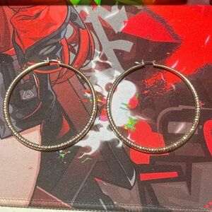 Gold Hoop Earrings